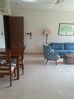 Living Room in 2 BHK Apartment at Bandra West – for Rent