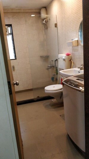 Bathroom in 1 BHK Apartment at Navin Nagar – for Rent