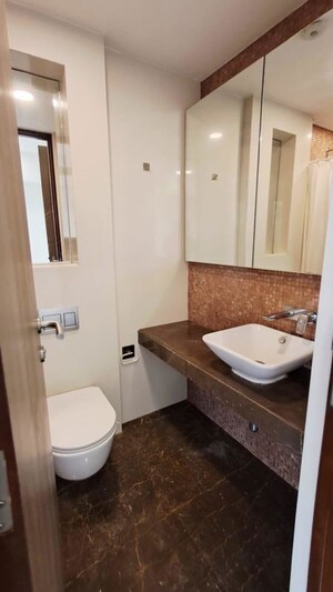 Bathroom in 3 BHK Apartment at Lodha The Park Side, Worli – for Sale