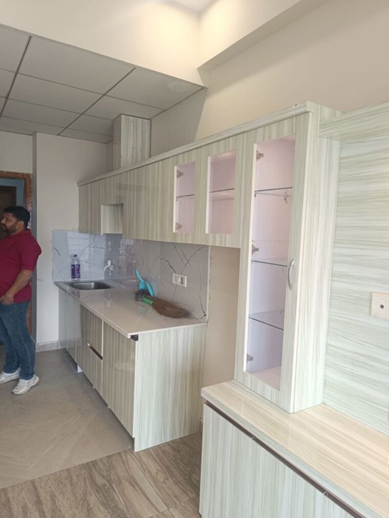 Kitchen, paramount-golf-forest-studio-apartments-oak-tower Studio 435 Sq.Ft. Apartment In Zeta I Greater Noida Greater Noida 10169773