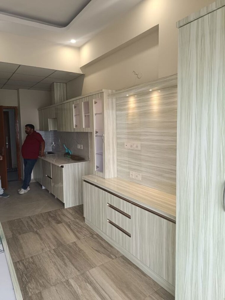 Kitchen, paramount-golf-forest-studio-apartments-oak-tower Studio 435 Sq.Ft. Apartment In Zeta I Greater Noida Greater Noida 10169773