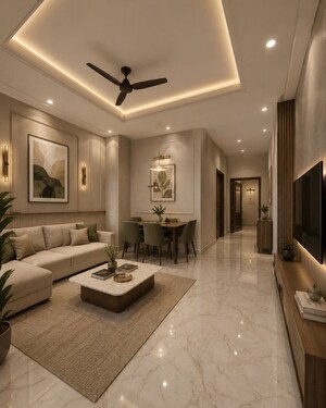 Living Room in 3 BHK Builder Floor at Hajipur – for Sale