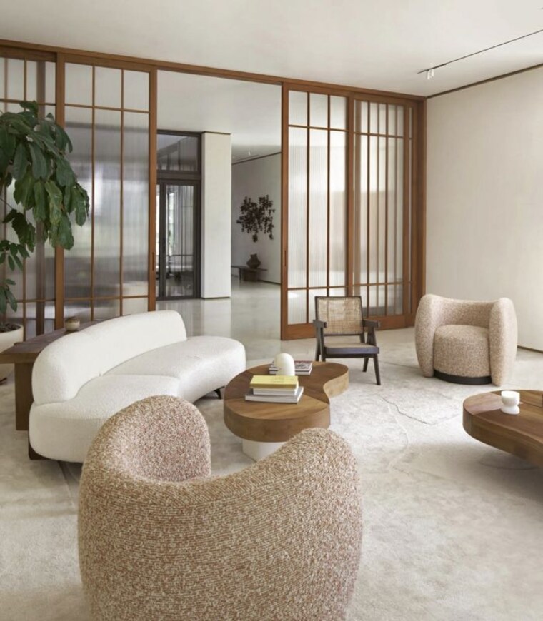 Living Room, jsw-morena-house 4 Bedroom 5200 Sq.Ft. Apartment In Tardeo Mumbai 10365222