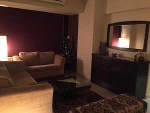 Living Room in 2 BHK Apartment at Khar West – for Rent