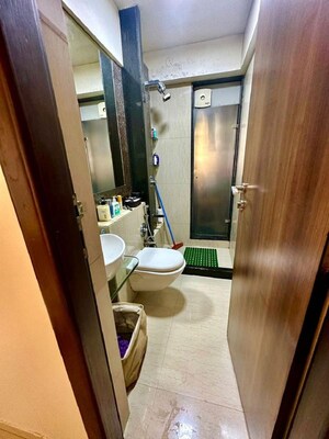 Washroom in 2 BHK Apartment at Khar West – for Rent