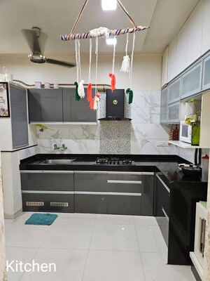 Kitchen in 2.5 BHK Apartment at Nyati Environ, Tingre Nagar – for Rent