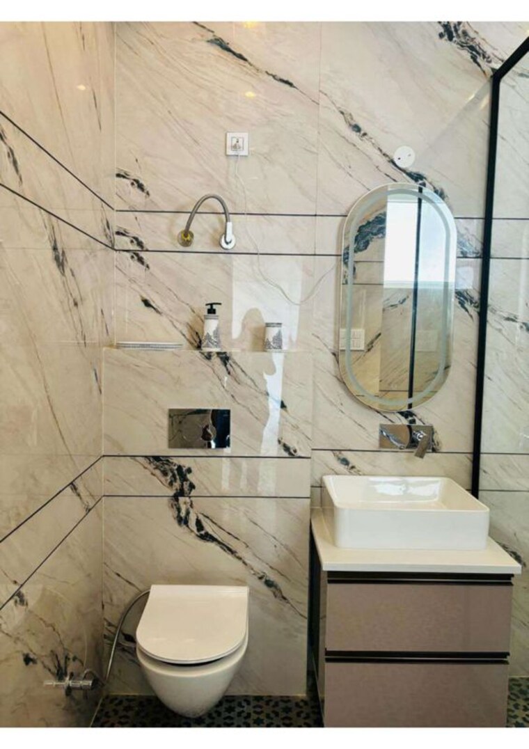 Bathroom, ambala highway 3 Bedroom 2121 Sq.Ft. Apartment In Ambala Highway Zirakpur 10363663