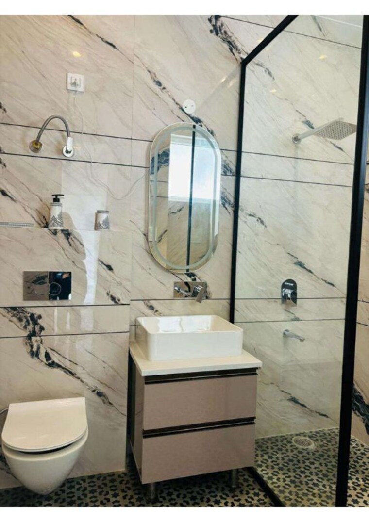 Bathroom, ambala highway 3 Bedroom 2121 Sq.Ft. Apartment In Ambala Highway Zirakpur 10363663