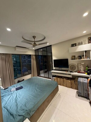 Bedroom in 3 BHK Apartment at Neelkanth Greens, Manpada – for Rent
