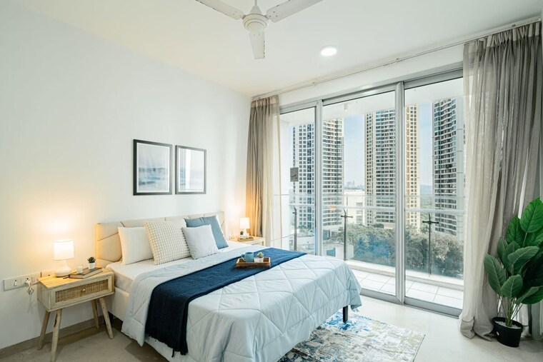 Master Bedroom, oberoi-exquisite-goregaon 3 Bedroom 1348 Sq.Ft. Apartment In Goregaon East Mumbai 10365497