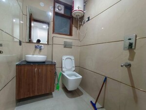 Bathroom in 3 BHK Apartment at Saket – for Rent