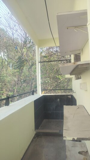 Balcony in 3 BHK Apartment at Jubilee Hills – for Rent