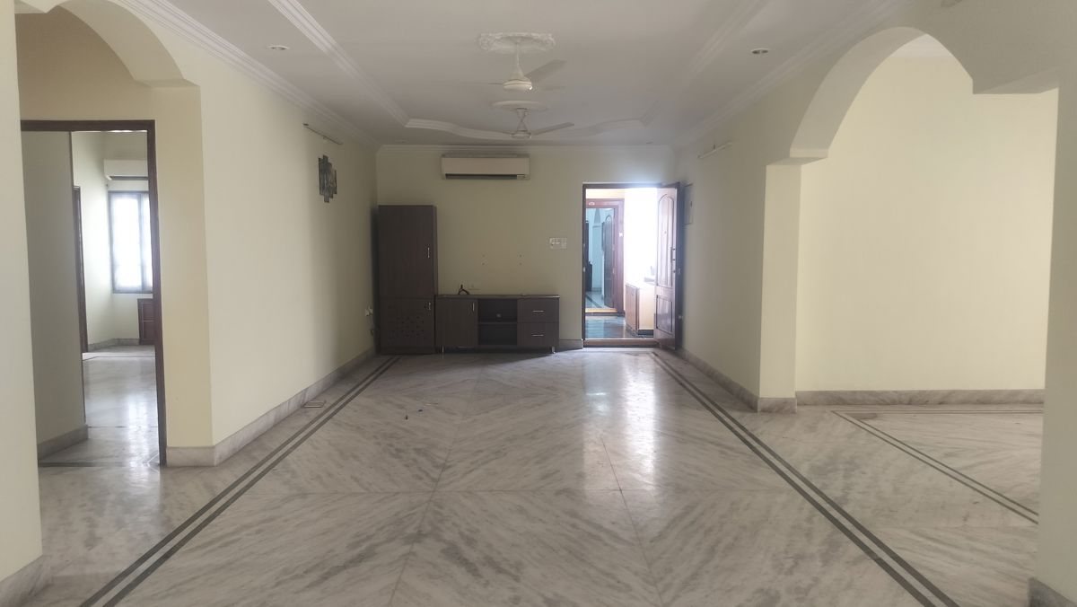 3 BHK + Pooja Room Apartment For Rent in Jubilee Hills