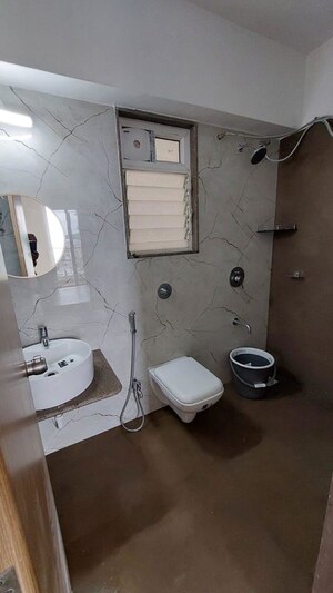 Bathroom in 3 BHK Apartment at Nirman Altius, Kharadi – for Sale