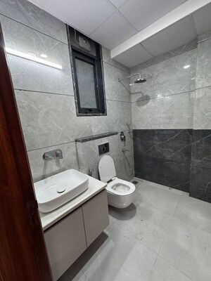Bathroom in 2 BHK Apartment at Saket – for Rent