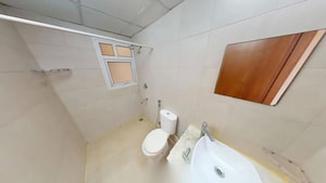 Bathroom in 3.5 BHK Apartment at Bhartiya Nikoo Homes, Thanisandra Main Road – for Sale