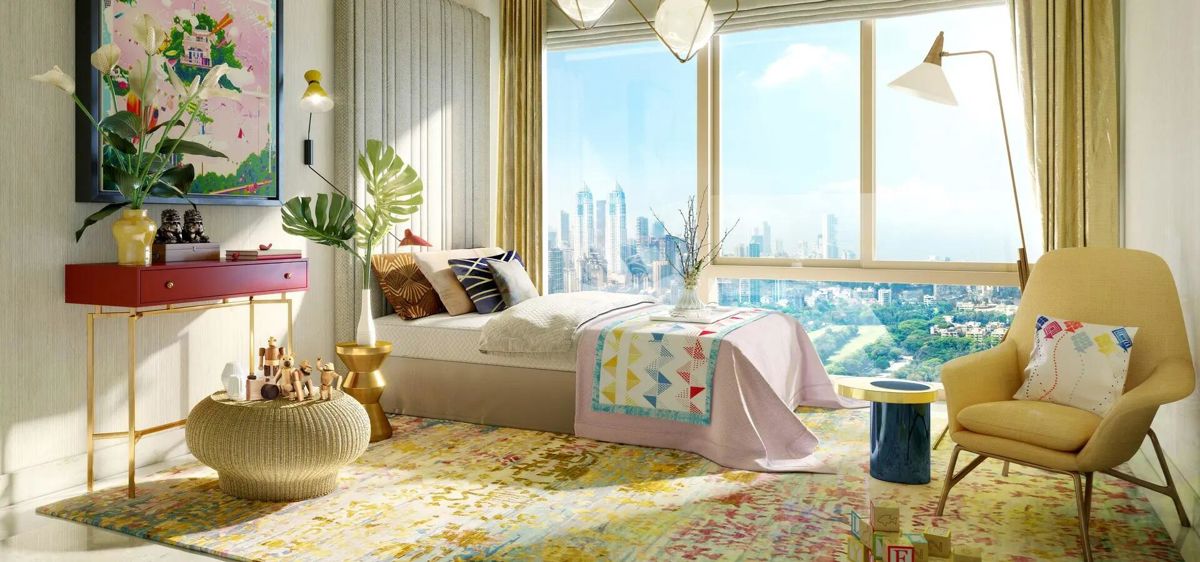 4 BHK + Servant Room,Study Room Apartment For Sale in Piramal Mahalaxmi Central Tower