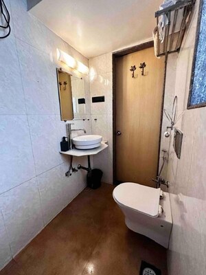Bathroom in 2 BHK Apartment at Bandra West – for Rent