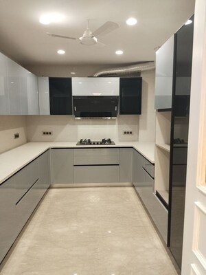 Kitchen in 4 BHK Builder Floor at Jasola – for Sale