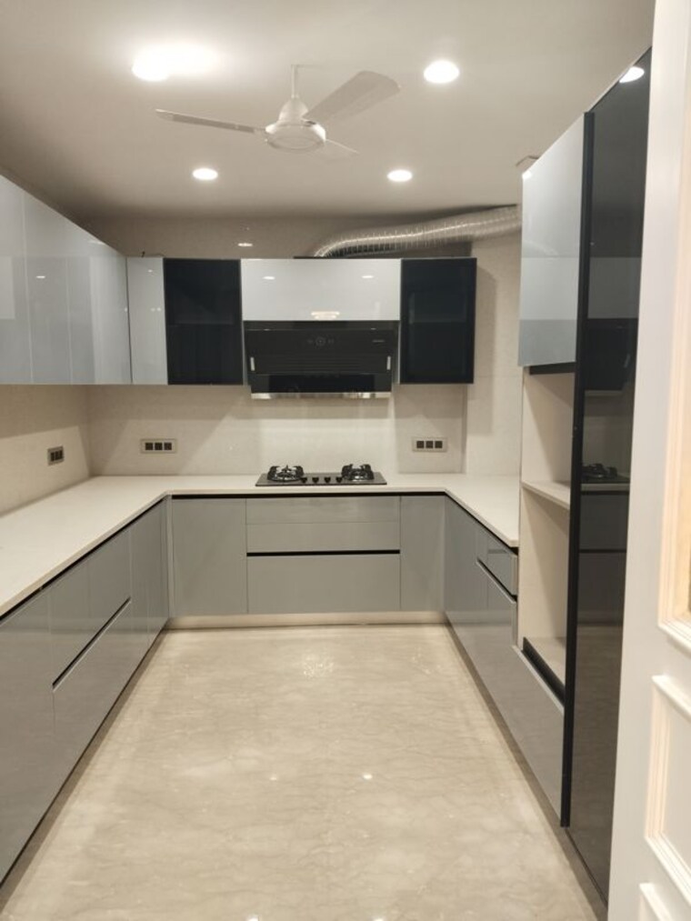 Kitchen, jasola 4 Bedroom 3250 Sq.Ft. Builder Floor In Jasola Delhi 10343064