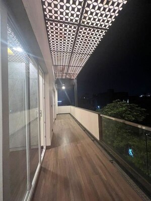 Balcony in 4 BHK Builder Floor at Sushant Lok I – for Sale