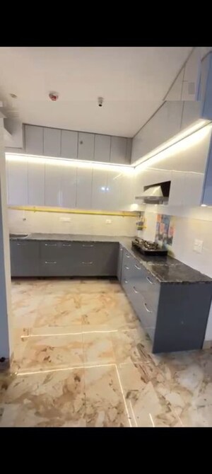 Kitchen in 3 BHK Apartment at Raj Nagar Extension – for Rent