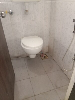 Bathroom in 1 BHK Apartment at JSB Nakshatra Greens, Naigaon East – for Rent