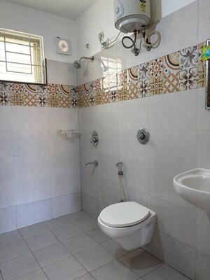 Bathroom in 1 BHK Apartment at Adithya Nilaya, Kadubeesanahalli – for Rent