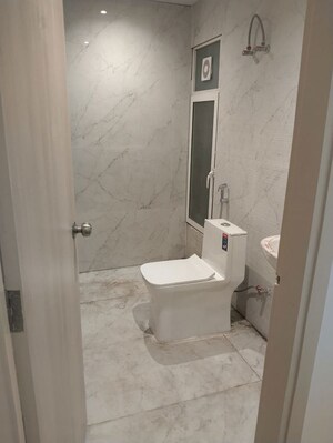 Bathroom in 4 BHK Apartment at Jaypee Imperial Court, Sector 128 – for Rent