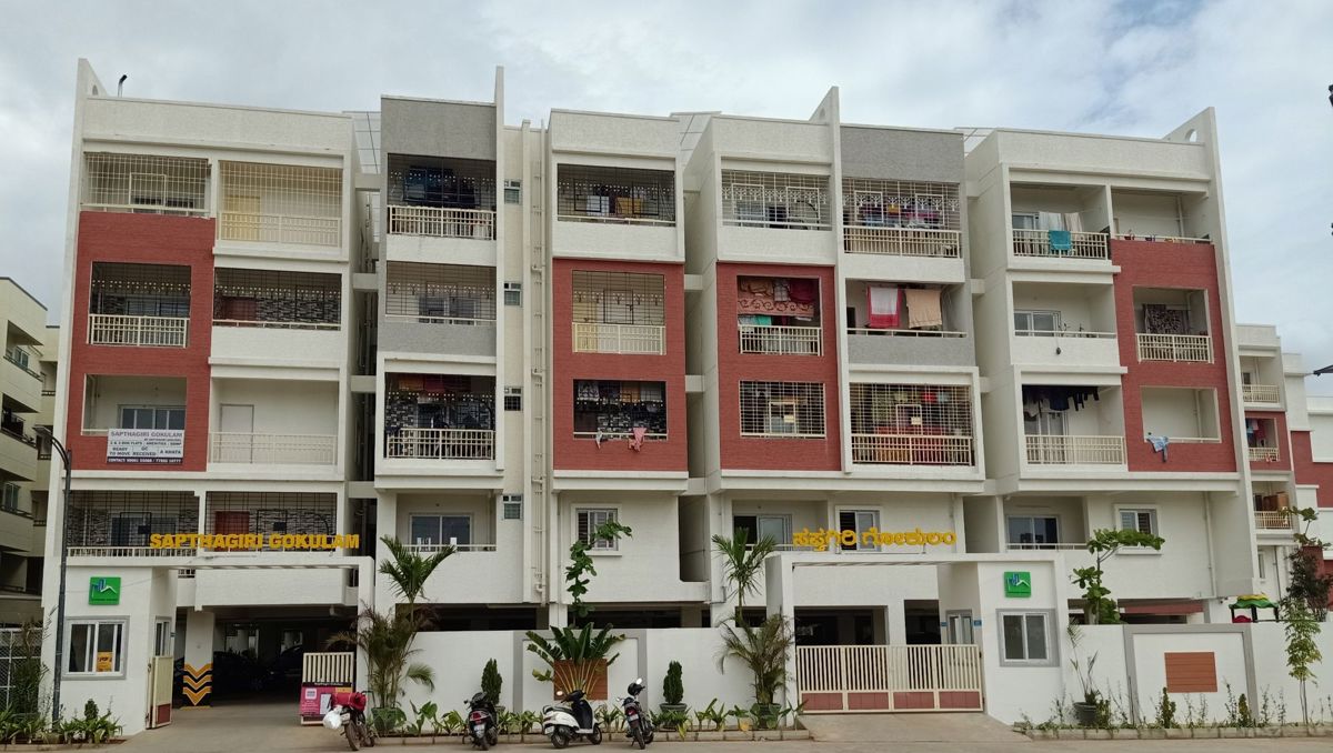 2 BHK Apartment For Sale in Saptagiri Gokulam