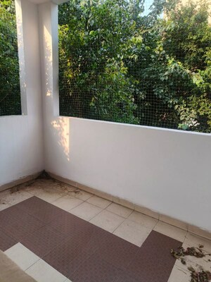 Balcony in 3 BHK Apartment at Hamlin Apartment, Sector 43 – for Rent