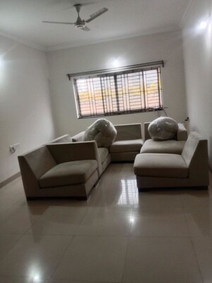 Living Room in 3 BHK Apartment at Mathikere – for Rent
