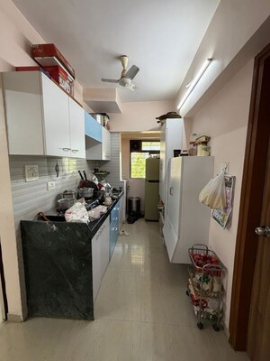 Kitchen in 2 BHK Apartment at Ocean View Apartments, Worli – for Rent