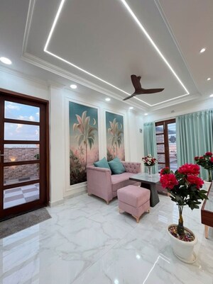 Living Room in 6 BHK Independent House at Hanuman Nagar Extension – for Sale