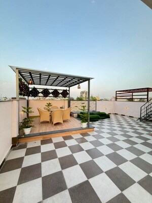 Terrace in 6 BHK Independent House at Hanuman Nagar Extension – for Sale