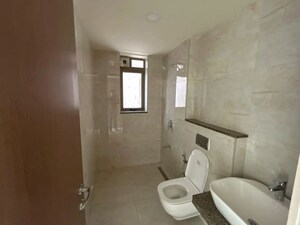 Bathroom in 3 BHK Apartment at Prestige Siesta, Mulund West – for Rent