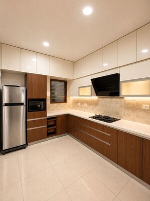 Kitchen in 2 BHK Apartment at Brigade Northridge, Kogilu Road – for Rent
