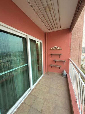 Balcony in 2 BHK Apartment at Brigade Northridge, Kogilu Road – for Rent