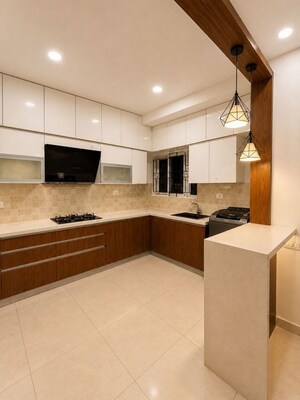 Kitchen in 2 BHK Apartment at Brigade Northridge, Kogilu Road – for Rent