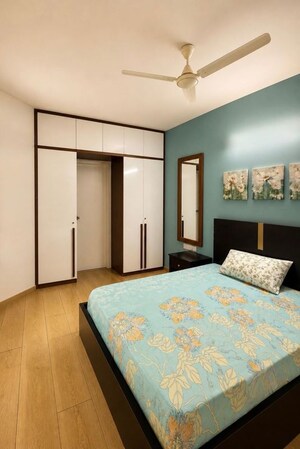 Bedroom in 2 BHK Apartment at Brigade Northridge, Kogilu Road – for Rent