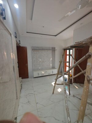 Staircase in 4 BHK Independent House at Gmada Aerocity – for Rent