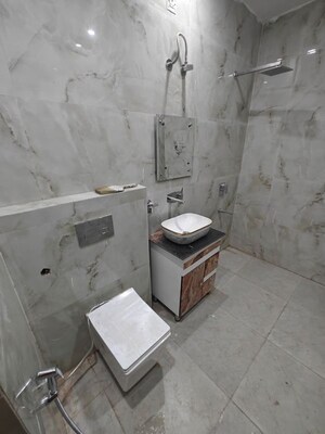 Bathroom in 4 BHK Independent House at Gmada Aerocity – for Rent