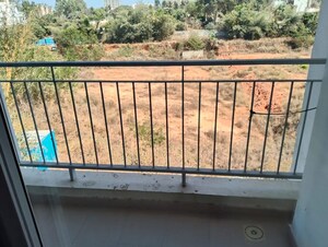 Balcony in 2 BHK Apartment at Casagrand Lorenza, Kogilu – for Rent