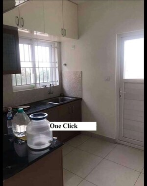 Bathroom in 2 BHK Apartment at Sai Kalyan Ultima, Thanisandra – for Rent