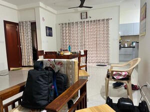 Living Room in 2.5 BHK Apartment at Prestige High Fields, Gachibowli – for Rent