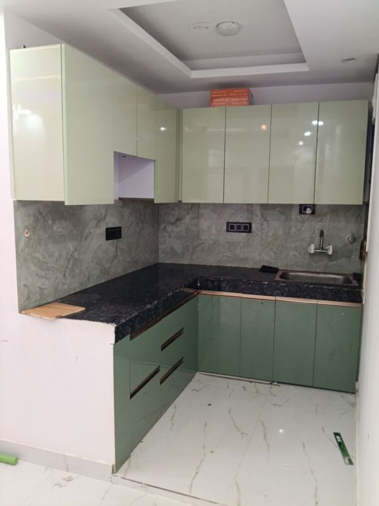 Kitchen, malviya nagar 2 Bedroom 60 Sq.Yd. Builder Floor In Malviya Nagar Delhi 10365883