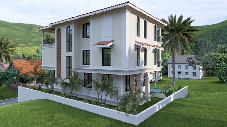 Exterior View, porvorim 4 Bedroom 4843 Sq.Ft. Villa In Porvorim Goa 10365868