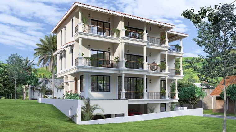 Exterior View, porvorim 4 Bedroom 4843 Sq.Ft. Villa In Porvorim Goa 10365868
