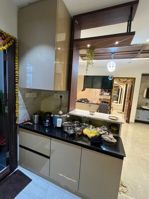 Kitchen in 2 BHK Apartment at Hallmark Sunnyside, Manchirevula – for Rent