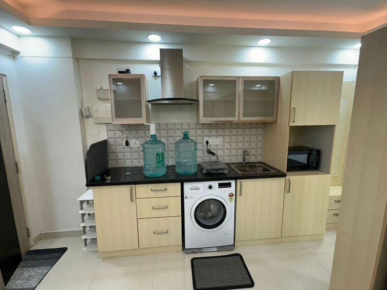 Kitchen, my-home-vihanga 2 Bedroom 1247 Sq.Ft. Apartment In Gachibowli Hyderabad 10365897
